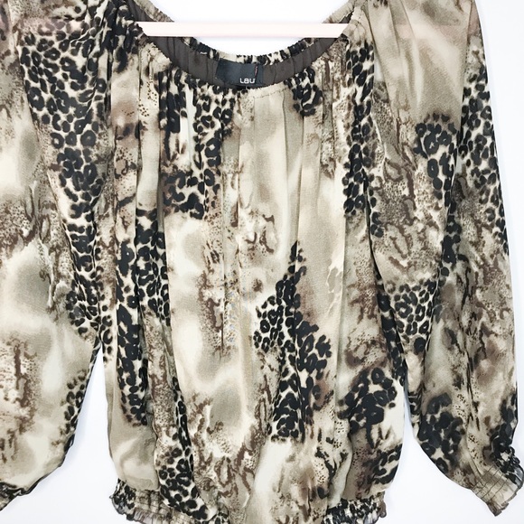 Laura Leopard Blouse - Picture 3 of 5